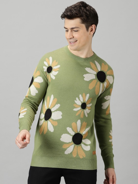 Jade Flora Sweater