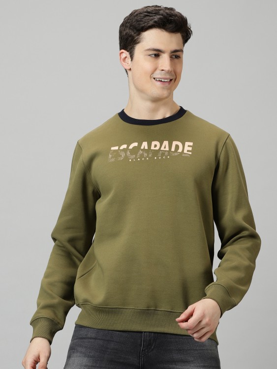 Olive Escapade Sweatshirt