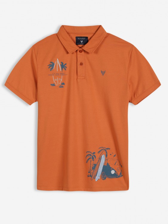 Surfer's Sunset Polo