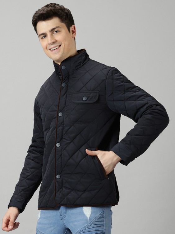 Deep Sapphire Quilted Jacket